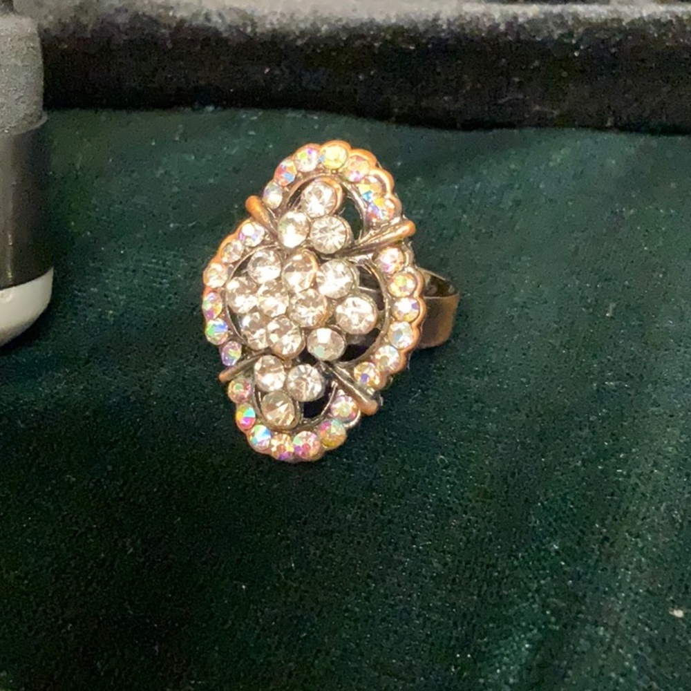 Vintage Rhinestone Ring